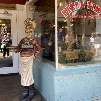 Pizza Time - Outside the pizza parlor - Pizza Near Me - St. Augustine, Florida