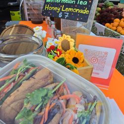 Munch on Mi - Special banh mi with chicken and beef, $18