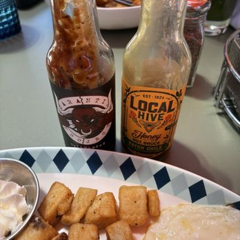 The Original - Hot sauces! The one on the left is better - Diners Near Me - Denver, Colorado The Original - Hot sauces! The one on the left is better - Diners Near Me - Denver, Colorado