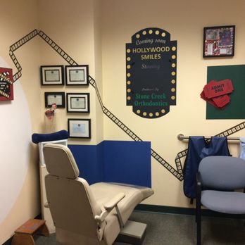 Stone Creek Orthodontics - X-ray room with a cute movie theater theme - Orthodontists Near Me - San Antonio, Texas