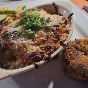 Grace - Shrimp and blue crab manicotti with squash medley amd risotto cake - Cocktail Bars Near Me - Mobile, Alabama