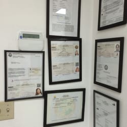Derma Beauty Medical Spa - Front door to the left exhibits their Department of Florida licensure- most facilities are expected to display them