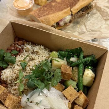 El Super Pan - Cubano Sandwich and Smoked Tofu Rice & Bean Bowl - Latin American Near Me - Atlanta, Georgia El Super Pan - Cubano Sandwich and Smoked Tofu Rice & Bean Bowl - Latin American Near Me - Atlanta, Georgia