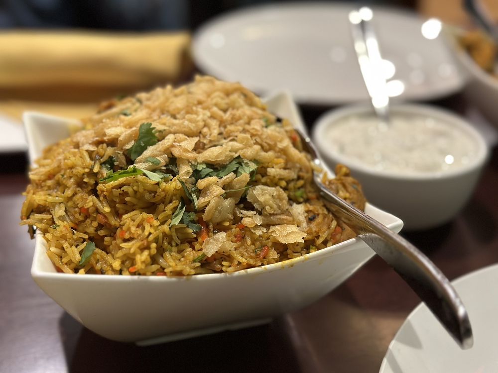 Hyderabadi Chicken Biryani 3 meals!! Yelp