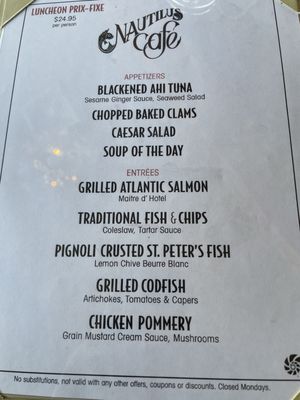 Menu photo 1 Nautilus Cafe Freeport, NY Menu photo 1 Nautilus Cafe Freeport, NY