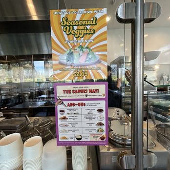 Marugame Udon - Options to upgrade your bowl or Add-On. - Japanese Near Me - San Ramon, California Marugame Udon - Options to upgrade your bowl or Add-On. - Japanese Near Me - San Ramon, California
