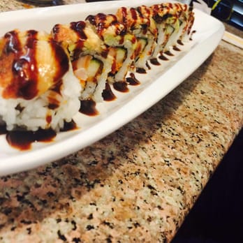 Rolls & Rolls Plus Sushi - Another angle of the glorious geisha roll - Sushi Bars Near Me - Bellevue, Washington