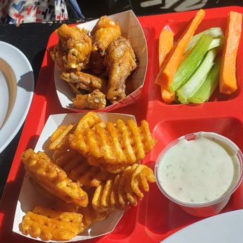 Denver Milk Market - Wings and waffle fries - Public Markets Near Me - Denver, Colorado Denver Milk Market - Wings and waffle fries - Public Markets Near Me - Denver, Colorado
