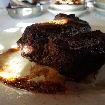 Ruth's Chris Steak House - Filet mignon. It sizzles as they set it down on the table :) - Steakhouses Near Me - Midlothian, Virginia Ruth's Chris Steak House - Filet mignon. It sizzles as they set it down on the table :) - Steakhouses Near Me - Midlothian, Virginia