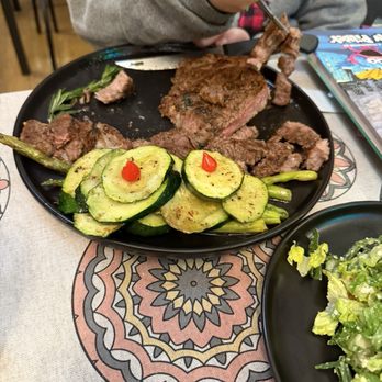 Galletti's Spaghetti House - Ribeye steak with fresh sautéed veggies - Italian Near Me - Seaview, Washington Galletti's Spaghetti House - Ribeye steak with fresh sautéed veggies - Italian Near Me - Seaview, Washington