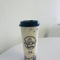TasteMe Tea - Jasmine Milk Tea with Brown Sugar Boba and Grass Jelly