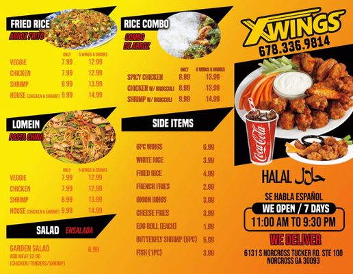 X WINGS - Updated November 2025 - 19 Photos & 10 Reviews - 6131 S