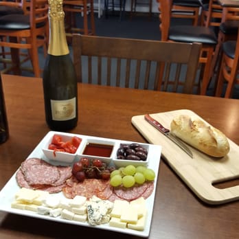 On The Vine - Bottle of prosecco for only $11! Meat & cheese plate for $12. Delicious cheese & meats! And  bread from La Brea bakery. - Wine Bars Near Me - Bakersfield, California