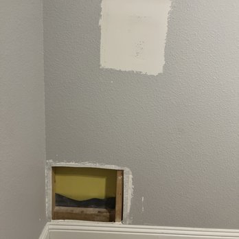 Someone To Fix It - Holes left from plumbing repair. - Handyman Near Me Someone To Fix It - Holes left from plumbing repair. - Handyman Near Me