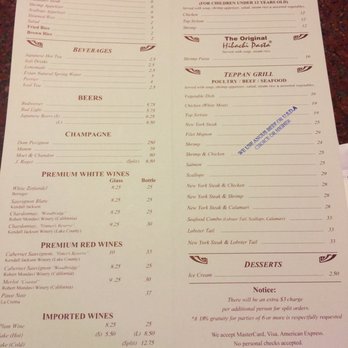 Mori Teppan Grill - Menu - Teppanyaki Near Me - Glendale, California