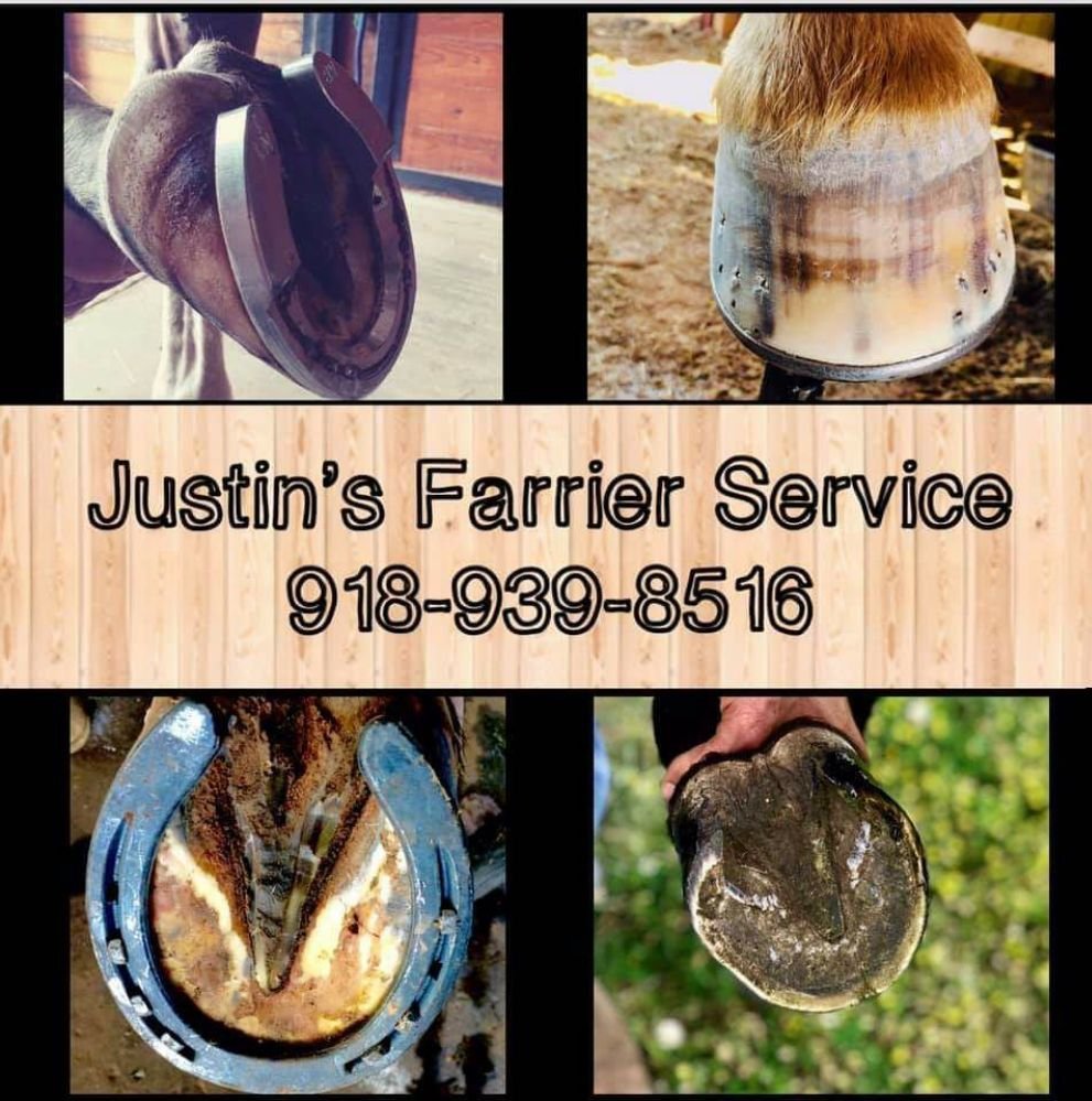 JUSTIN’S FARRIER SERVICE Updated June 2024 18516 W 311th St S