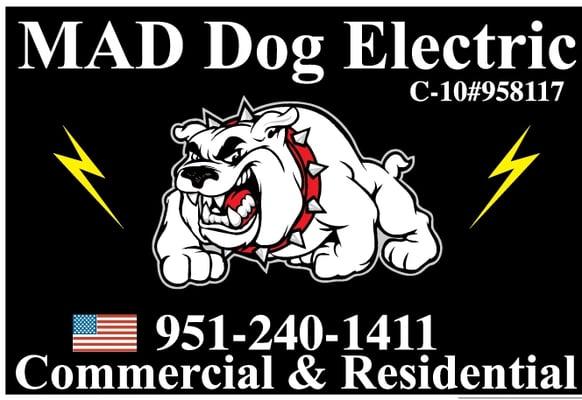 Mad Dog Electric Logo