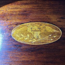 Downstairs At Felton Antiques - Lost craftspersonship: satin inlays