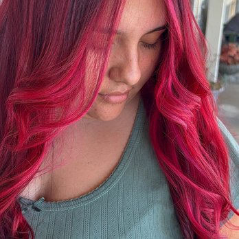 Glow Hair Studio - Vivid hair done by @hairstylinchey - Hair Salons Near Me - Orcutt, California Glow Hair Studio - Vivid hair done by @hairstylinchey - Hair Salons Near Me - Orcutt, California
