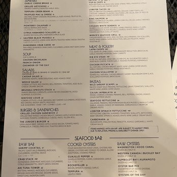 Wence's - Menu Sep 2022 - New American Near Me - Pleasant Hill, California