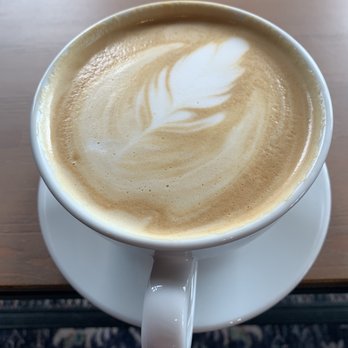 Duino Coffee - My friend's vanilla latte - Coffee & Tea Near Me - Mckinney, Texas