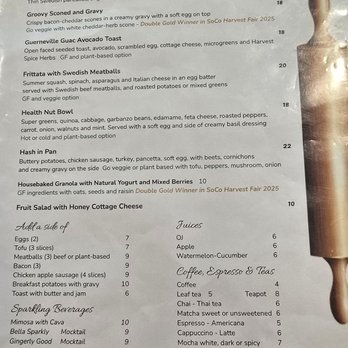 Baked on the River - Menu - Salad Near Me - Guerneville, California
