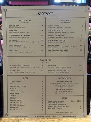 Menu photo 4 Georgie's Social House Lexington, KY Menu photo 4 Georgie's Social House Lexington, KY
