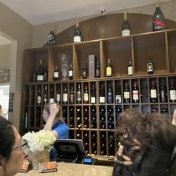 Adriatic Cafe Italian Grill - Wine wall