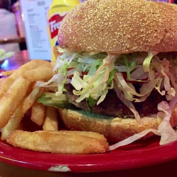 Billygan's Roadhouse - Hamburger with Fries - Billygan's Roadhouse - American Near Me - Vancouver, Washington