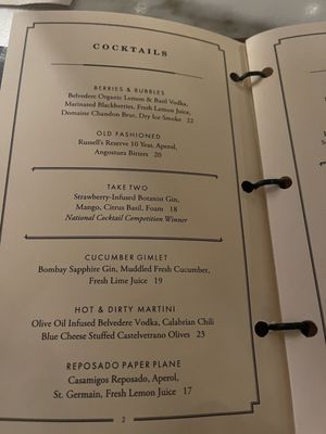 Menu photo 5 Ocean Prime New York, NY Menu photo 5 Ocean Prime New York, NY