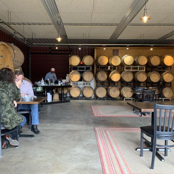 Naked Mountain Winery & Vineyards - Barrel Room - Wineries Near Me - Markham, Virginia