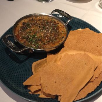 Fia Restaurant - Wood-Fired Hummus, served warm and does not taste like hummus at all. - New American Near Me - Atlanta, Georgia