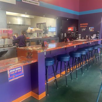 QueenBurger - Bar area - Burgers Near Me - Durham, North Carolina
