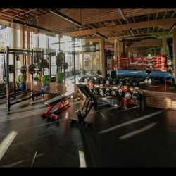 The Outsider Boxing - Free wights and Personal training area