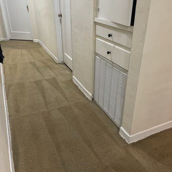 Hector Carpet - Hallway Looks better in person & I'm sure even better once it drys! - Carpet Cleaning Near Me Hector Carpet - Hallway Looks better in person & I'm sure even better once it drys! - Carpet Cleaning Near Me