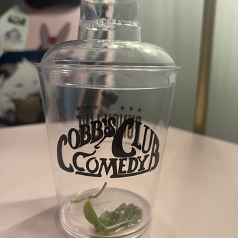 Cobb's Comedy Club - Plastic cocktail cup - Comedy Clubs Near Me - San Francisco, California Cobb's Comedy Club - Plastic cocktail cup - Comedy Clubs Near Me - San Francisco, California