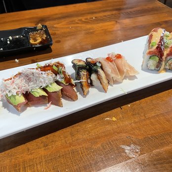 Kuma Sushi - Donald, unagi, seared albacore - Sushi Bars Near Me - Reno, Nevada