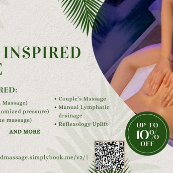 Filipino Inspired Massage - Dealing with body pain, stress, or muscle tension?
Let us help you feel better. Our personalized massage treatments are designed to relieve - Massage Therapy Near Me - Aurora, Colorado Filipino Inspired Massage - Dealing with body pain, stress, or muscle tension?
Let us help you feel better. Our personalized massage treatments are designed to relieve - Massage Therapy Near Me - Aurora, Colorado