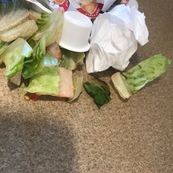 Denny's - Soggy wilted lettuce in my side salad I waited 20 minutes for - Breakfast & Brunch Near Me - Cocoa Beach, Florida