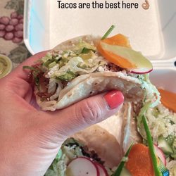 Taqueria Rolly’s - Carnitas & Asada tacos. Delicious!