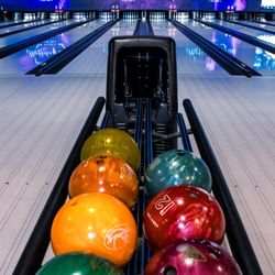 Holiday Bowl - 24 Lane LED Video Wall and Cosmic Bowling
