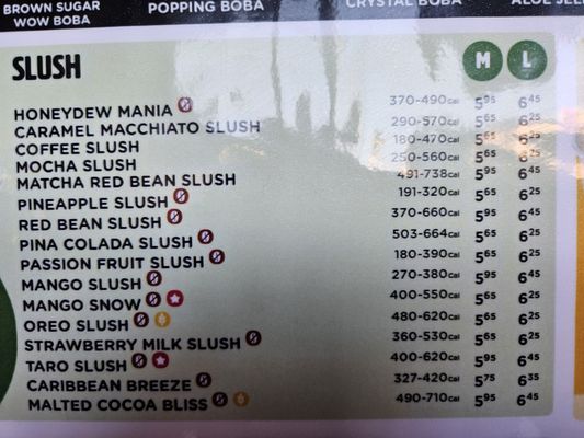 Menu photo 2 Kung Fu Tea New York, NY