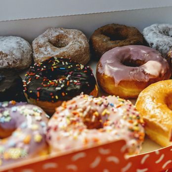 Dunkin' - a variety of donuts in a box - Donuts Near Me - Elgin, Illinois Dunkin' - a variety of donuts in a box - Donuts Near Me - Elgin, Illinois