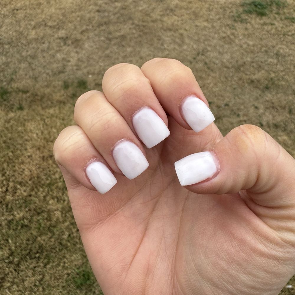 Eastvale Nails Spa - Nails after I came home and shaped them. Wasn't the shade I wanted and the gel application was very uneven. - Nail Salons Near Me - Eastvale, California Eastvale Nails Spa - Nails after I came home and shaped them. Wasn't the shade I wanted and the gel application was very uneven. - Nail Salons Near Me - Eastvale, California
