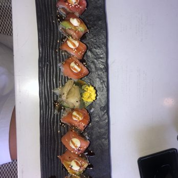 Abhi - Diplomat roll... subbed tempura shrimp for steamed shrimp - Sushi Bars Near Me - Mountain Brook, Alabama Abhi - Diplomat roll... subbed tempura shrimp for steamed shrimp - Sushi Bars Near Me - Mountain Brook, Alabama