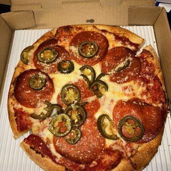 Big John's Market - Pepperoni Pizza w Jalapeños - Bakeries Near Me - Healdsburg, California Big John's Market - Pepperoni Pizza w Jalapeños - Bakeries Near Me - Healdsburg, California