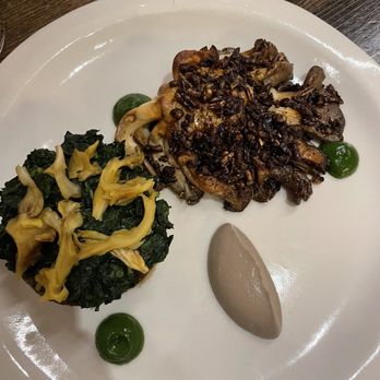 Twelve - Oyster mushroom with sourdough toast - New American Near Me - Portland, Maine Twelve - Oyster mushroom with sourdough toast - New American Near Me - Portland, Maine