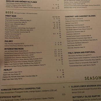 Seasons 52 - Menu - New American Near Me - Edison, New Jersey Seasons 52 - Menu - New American Near Me - Edison, New Jersey