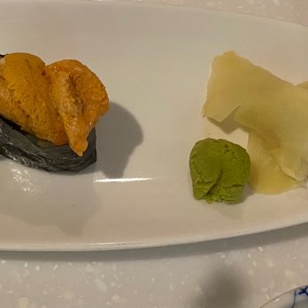 Wasabi Bistro - Uni sushi ($10 market price) - Japanese Near Me - Honolulu, Hawaii Wasabi Bistro - Uni sushi ($10 market price) - Japanese Near Me - Honolulu, Hawaii