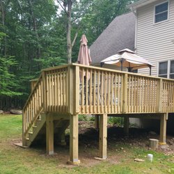 A-Z Contracting Services - That old gazebo had to go. It didn't fit with the new deck!